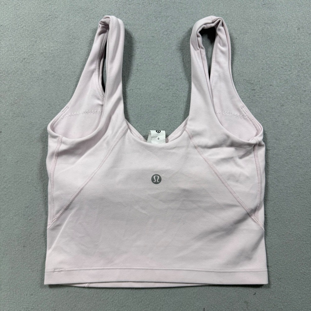 Lululemon Align Tank Top Pink Nulu Yoga Crop Top